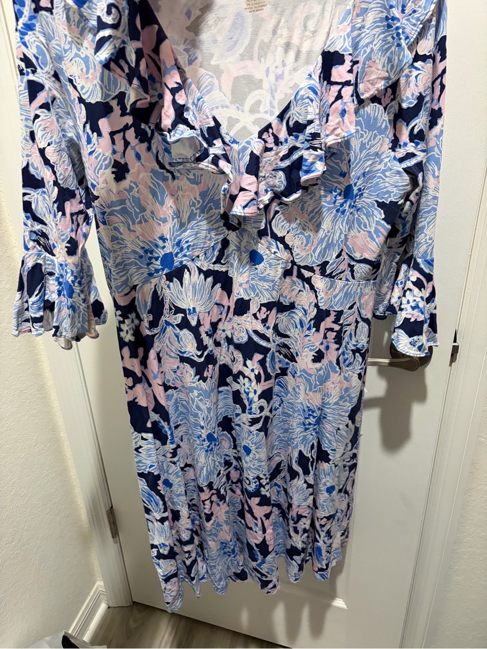 Lilly Pulitzer Navy Stirling Dress size large